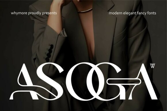 Asoga: A Modern Serif Font for Editorial Elegance