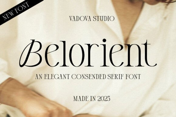 Belorient Serif Font for Handmade Labels & Elegant Printables