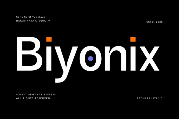 Biyonix: A Modern Sans Serif for Editorial Clarity