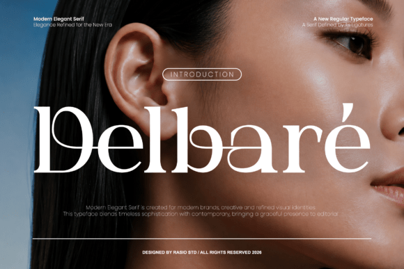 Delbare: A Refined Serif for Brand Moments That Matter
