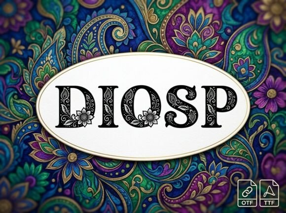 Diosp: A Decorative Serif Font for Distinctive Web Design