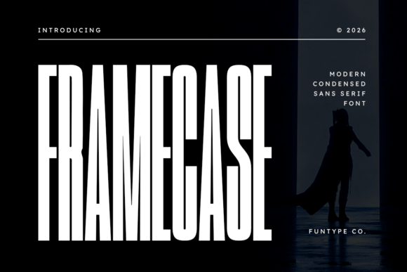 Framecase: A Condensed Sans Serif That Commands Attention