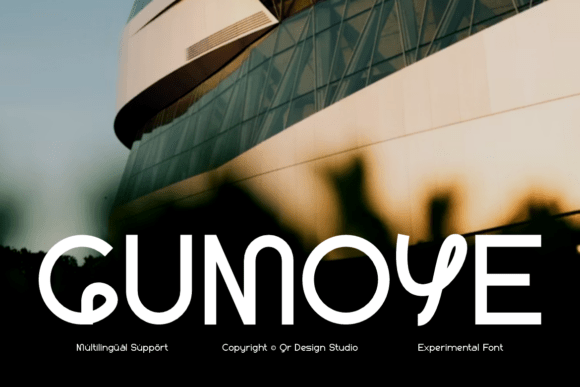Gumoye: A Fluid Sans Serif Typeface for Editorial Design