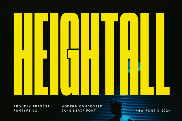 Heightall: A Bold Sans Serif Font for Scroll-Stopping Headlines