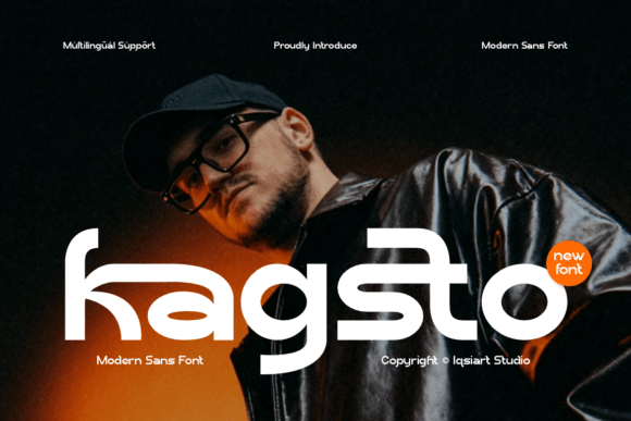Kagsto: A Bold, Modern Sans Serif Typeface for Makers