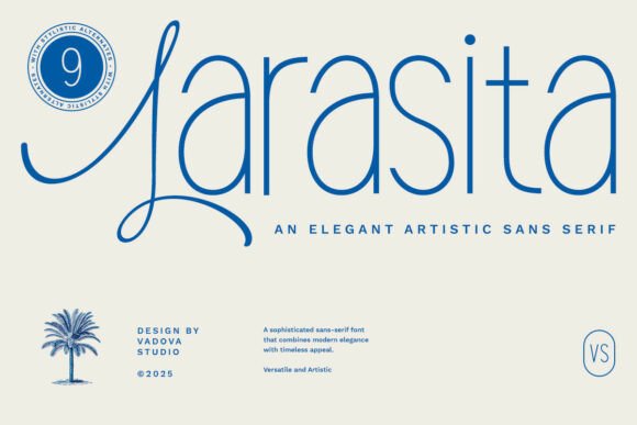 Larasita: A Refined Sans Serif for Modern Digital Branding