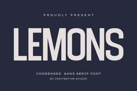 Lemons Font: Fresh, Bold Branding for Small Businesses