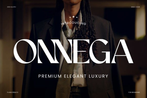 Onnega: A Premium Serif Typeface for Editorial Elegance