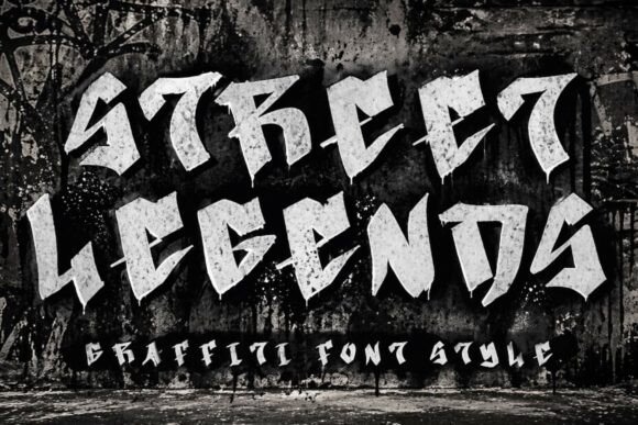 Street Legends: A Bold Blackletter Font for Editorial Impact