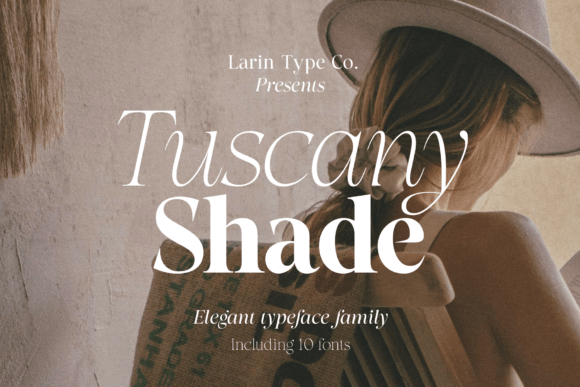 Tuscany Shade: A Serif Font That Elevates Real Small Business Branding