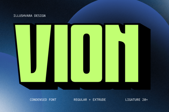 Vion: A Bold, Modern Sans Serif Font for Handmade Brands
