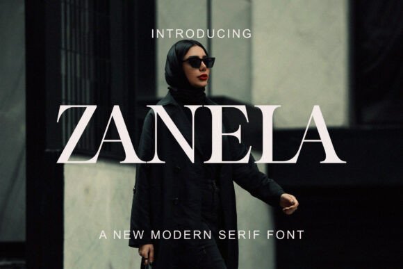 Zanela: A Modern Serif Font for Editorial Impact Online